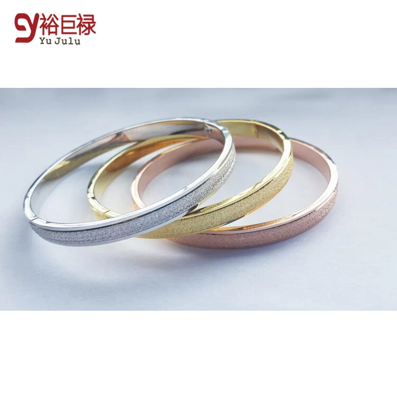 

2020 Gold Rose Silver Grind Arenaceous Delicate Fashion Bracelets & Bangles Gold Jewelry for Women Girls Bride Wedding