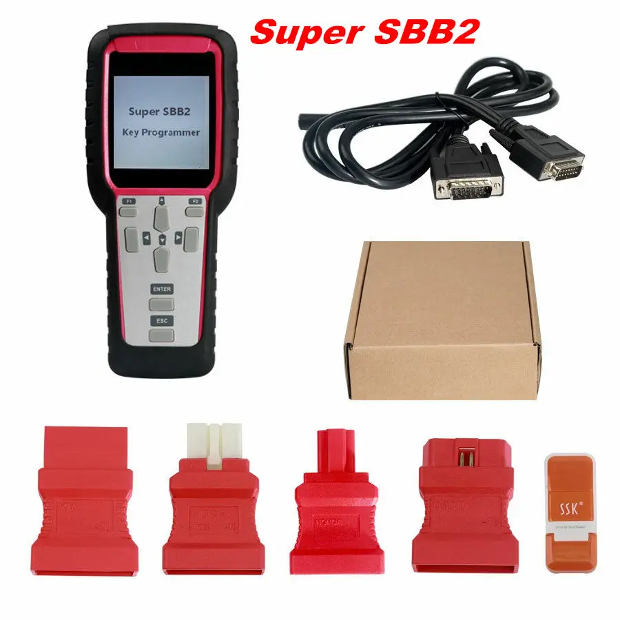 Super SBB2 SBB2 ключевой программист SBB3 PRO3 ручной сканер мощный Функция, чем старый SBB/CK100 поддерживает автомобили различных марок SBB2 супер - Цвет: Super SBB2