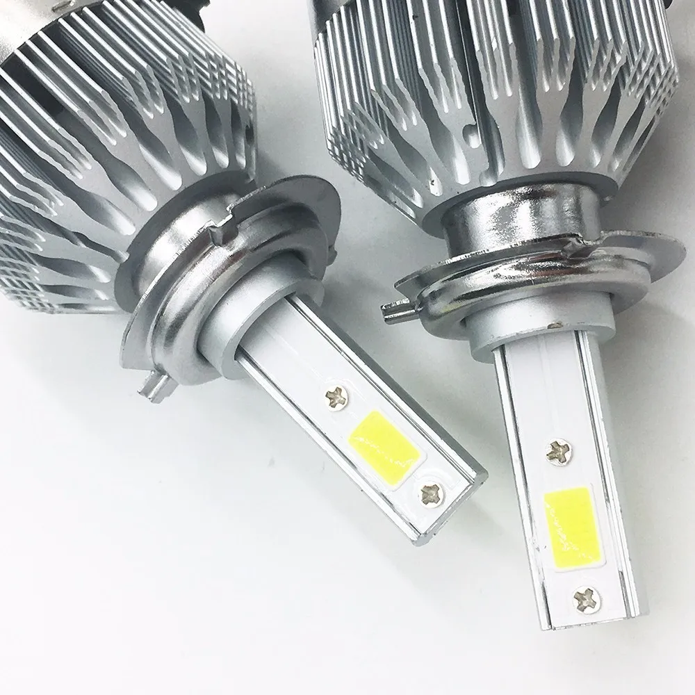 Super Bright C1 Del Dell H7 Universale Fit automobile Faro 24V 6000K Car LED luce | Headlight Bulbs(LED)