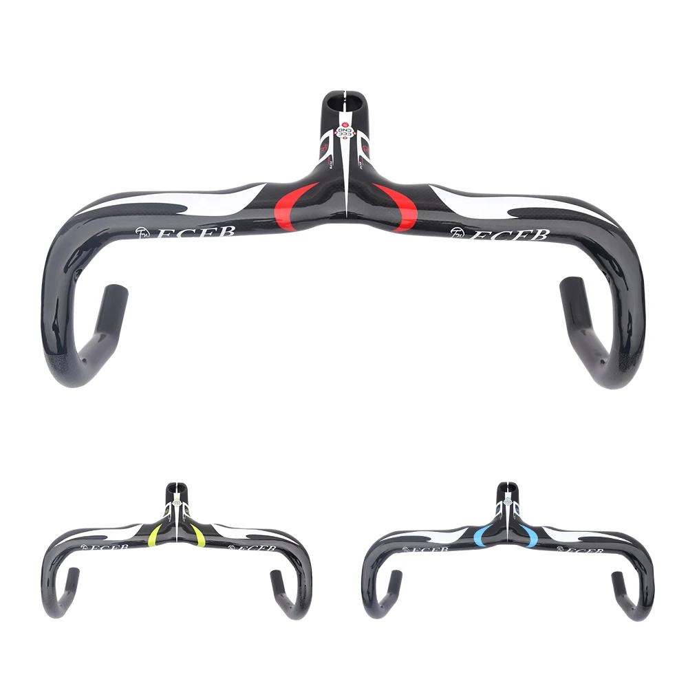 FCFB углеродный дорожный руль гоночный велосипед велосипеда Встроенный размер