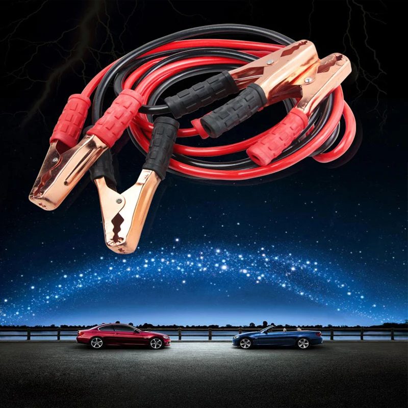 Сверхмощный 500amp аварийного Мощность зарядки запуска ведет автомобилей Батарея