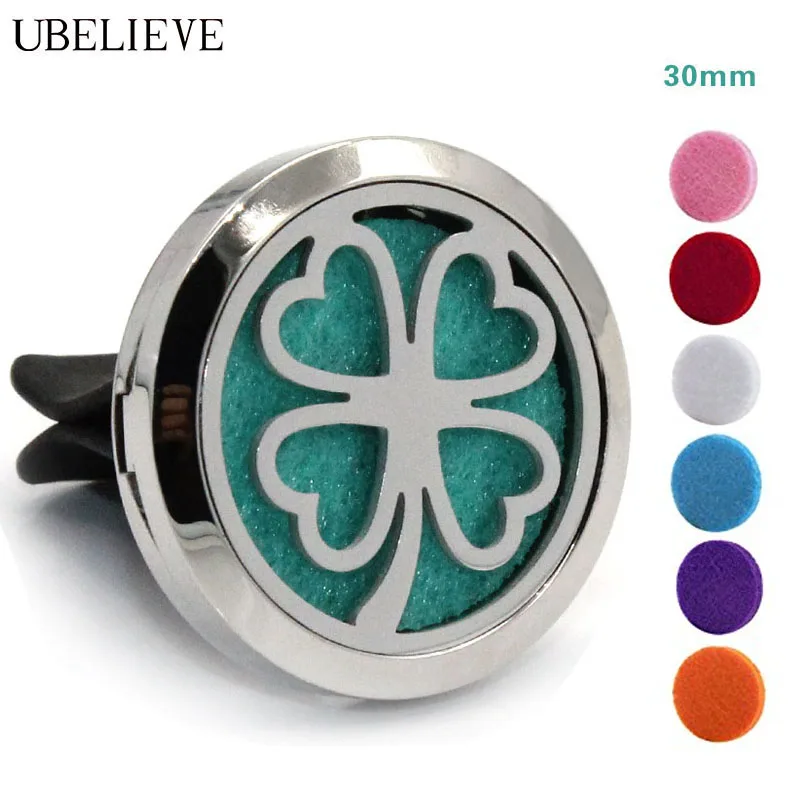 Ароматический автомобильный диффузор с цветочным дизайном зажим для