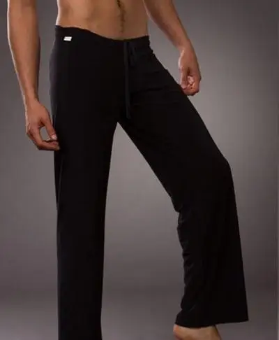 pants Мужская пижама, мужские Пижамные штаны, вискозная Пижама, пижамный комплект со штанами, одежда для сна, повседневная одежда - Цвет: pants