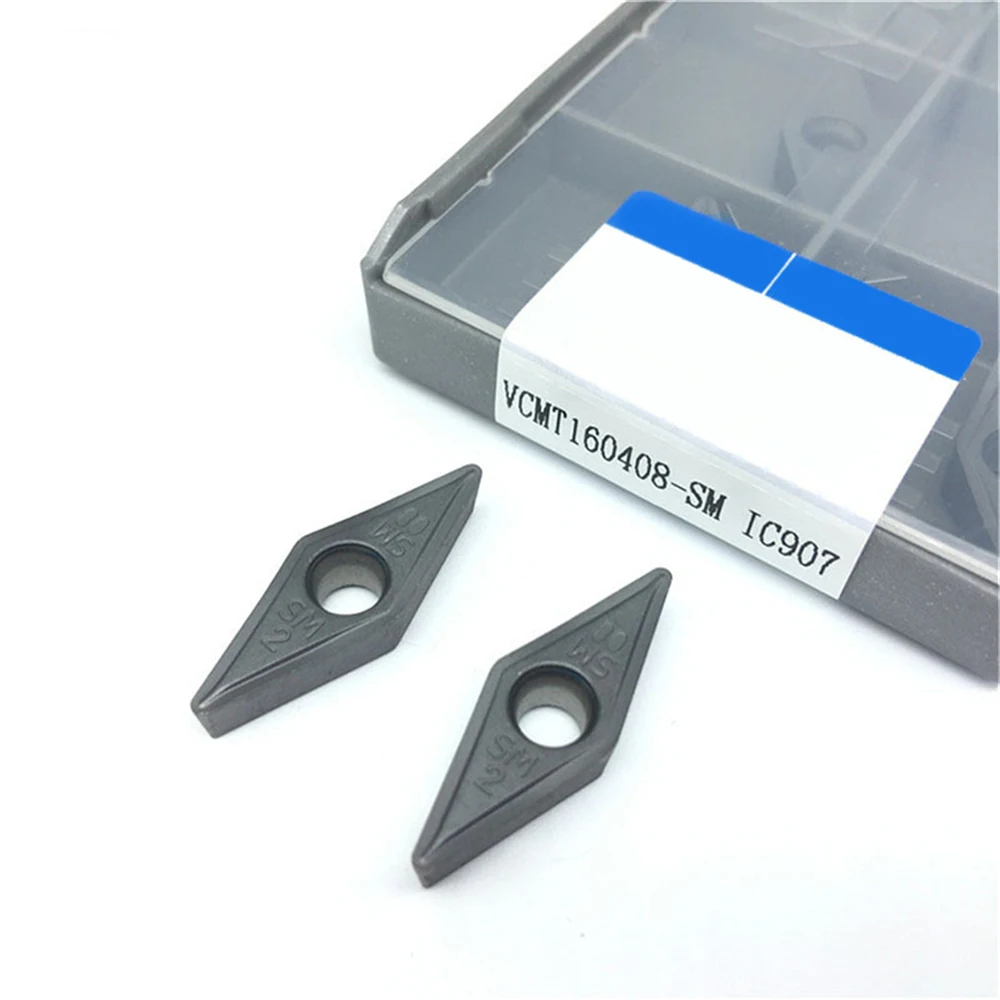 20 штук vcmt160408 SM ic907 внутренний Расточные инструменты vcmt 160408 карбида вставки