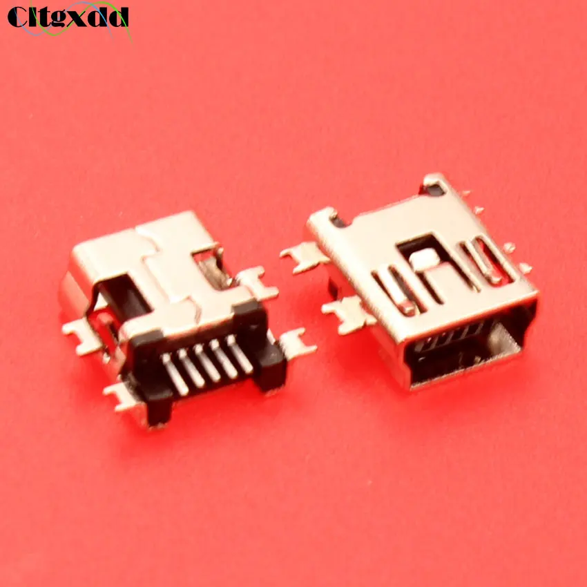USB коннектор cltgxdd с разъемом для зарядки 5 контактов 180 градусов|Соединители| |