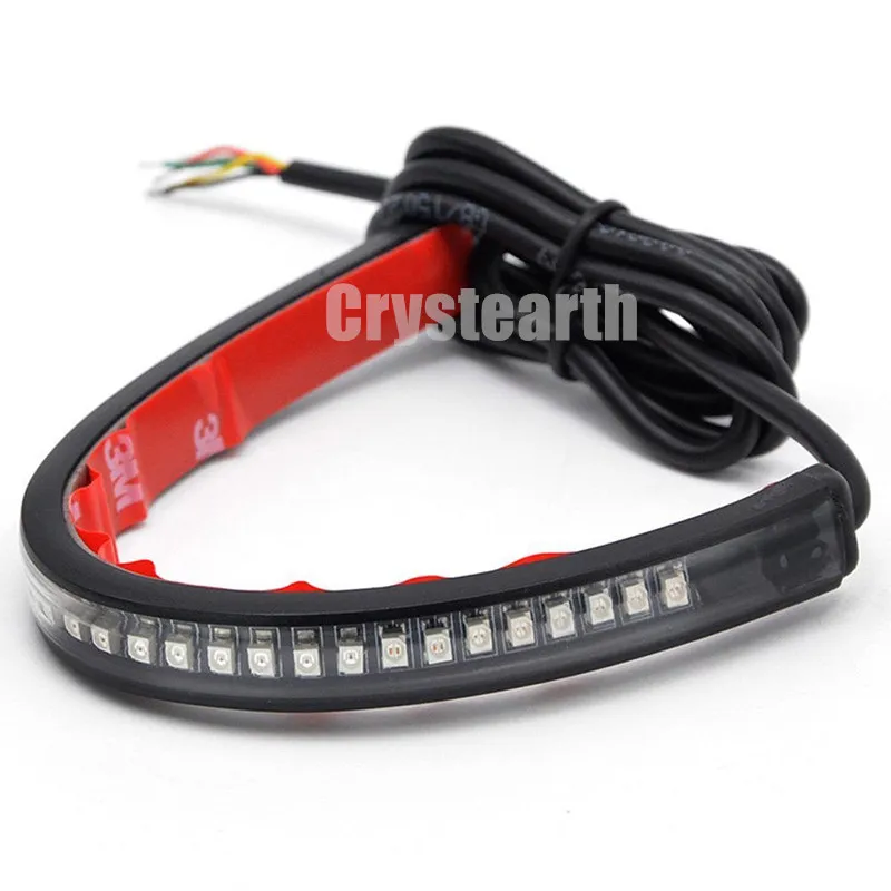 4 шт./компл. Универсальный гибкий 32LED мотоциклетные Высокая Низкая луч света