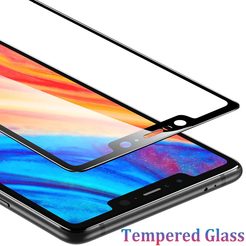 Закаленное стекло для Xiaomi Mi 8 Lite Pocophone F1 A2 mi8 чехол 3D Защитное Xioami Xiomi lite