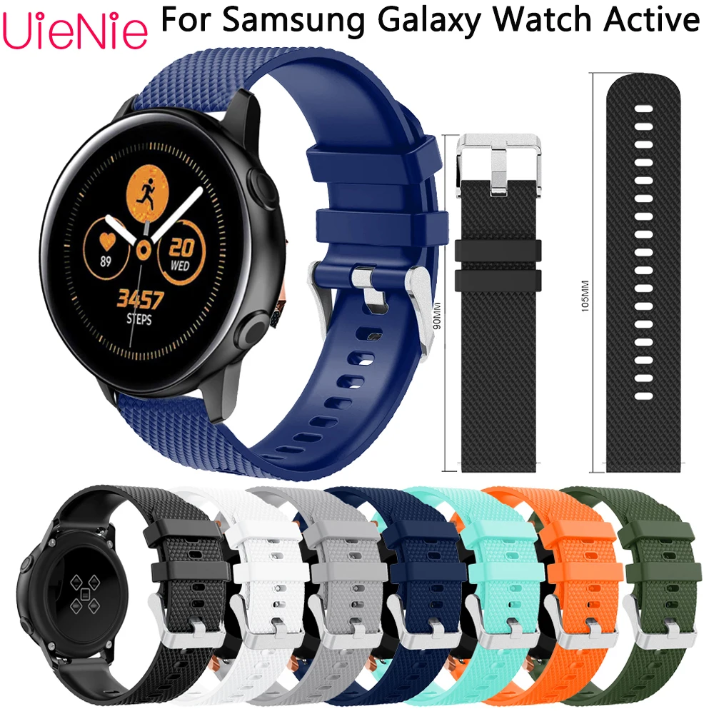 Ремешок сменный Frontier classic для Samsung Galaxy Watch Active браслет 42 мм 20 мм|Ремешки часов| |