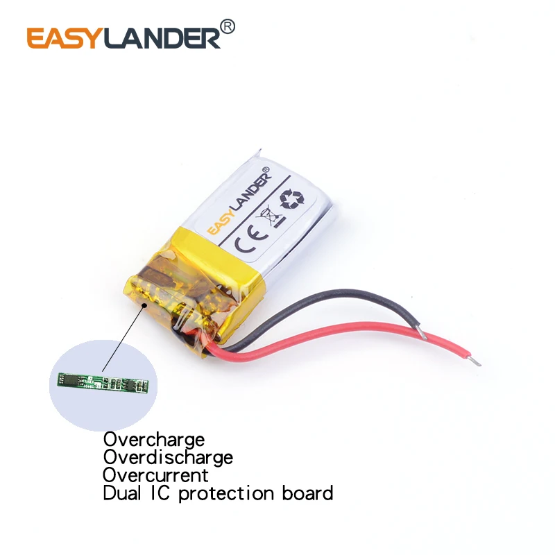3 7 v литий-ионная аккумуляторная батарея 60mAh 451218 для наушников MP3 MP4 DVR GPS mp5 игрушки |