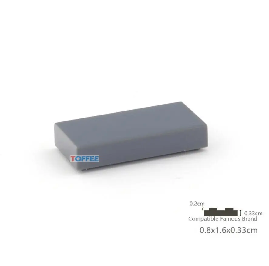 Lzaeso 15 шт./лот 1X8 высокие кирпичные блоки частицы классические маленькие