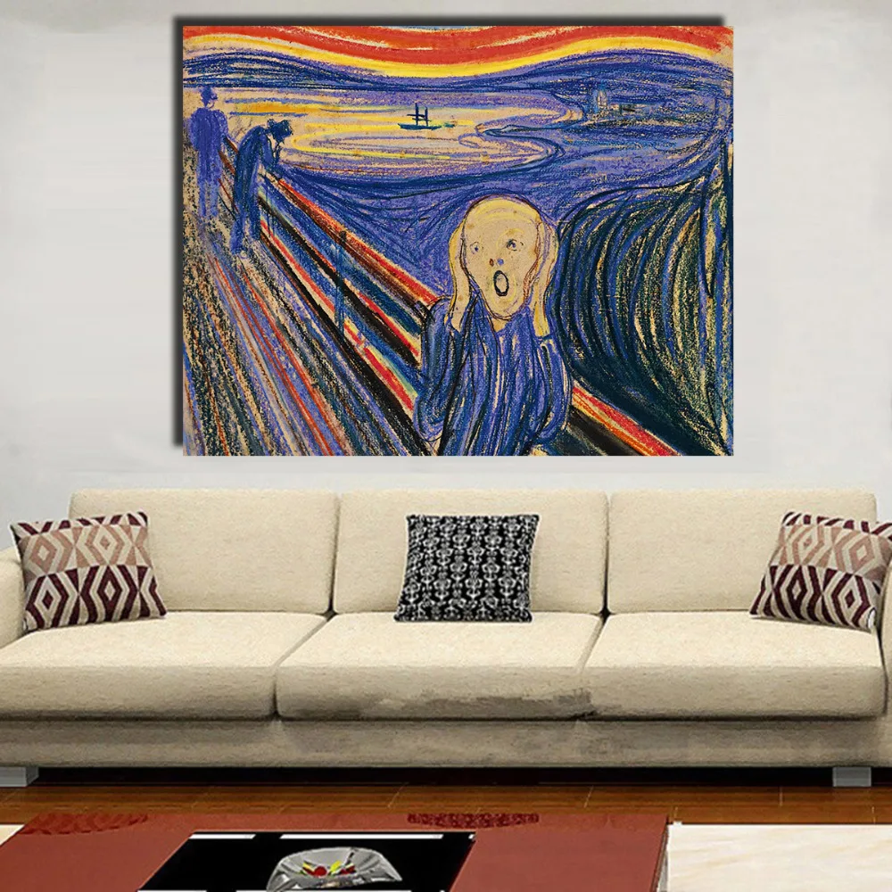 Картина маслом HDARTISAN Edvard Munch на холсте настенные картины для гостиной домашний