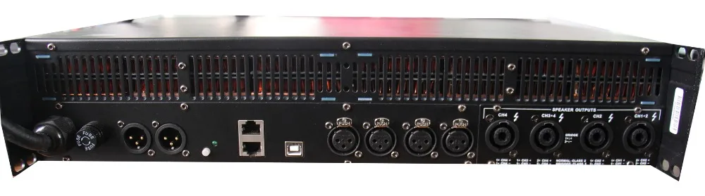 Dsp-10kq 4 x 2200 Вт 5.1-канальный акустическая система управления цифровой объемный DSP
