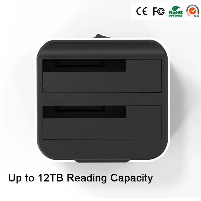 2 HDD SSD Dkicking станция 5 корпус 12 ТБ usb 3 0 жесткий диск Корпус USB 2nd hdd caddy 9 мм|hdd 9.5mm|2nd caddy2nd