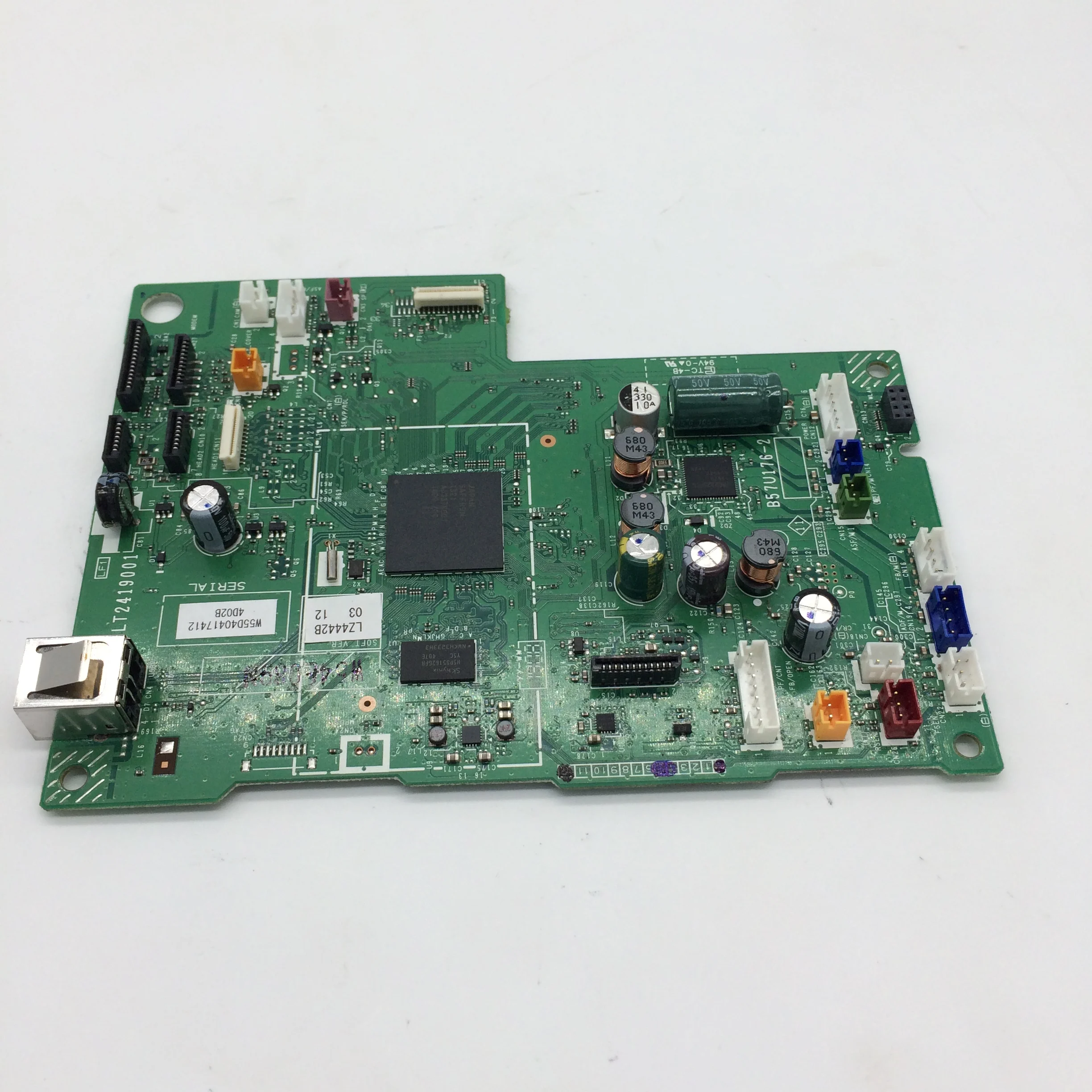 Brother MFC-J450DW форматирования печатная материнская плата B57U176-2 / LT2419001 Запчасти для