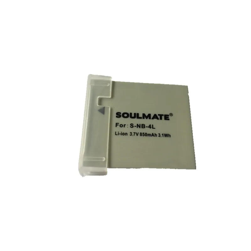 Литиевые аккумуляторы SOULMATE NB4L NB-4L для цифровой камеры Canon Camera s ELPH 100 300 310 330 HS TX1 40 50