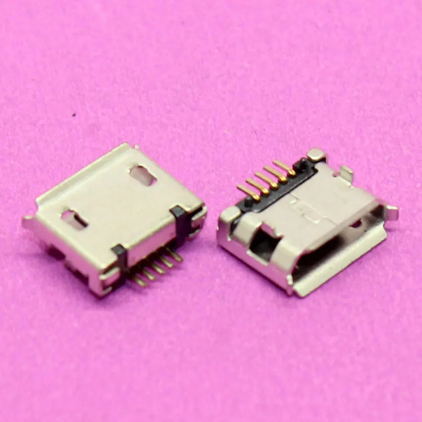 

YuXi Long needle 5PIN Micro USB connector charging port jack , 5.9mm