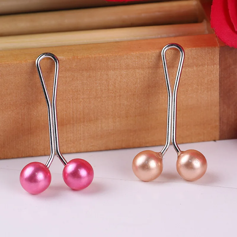 12 шт. модная Пряжка для шарфа женские жемчужные ветви мусульманский хиджаб зажим