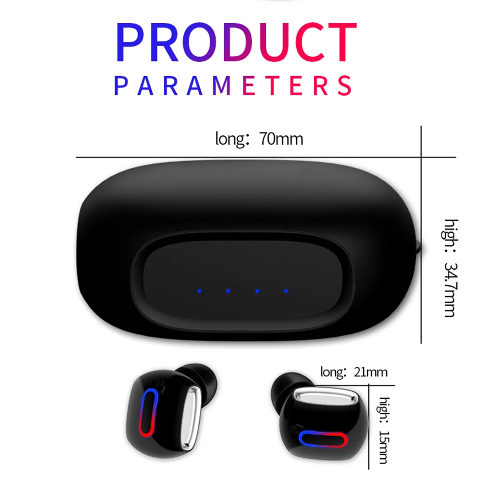 Беспроводная Bluetooth-гарнитура G2 TWS автоматическая пара наушников с сенсорным