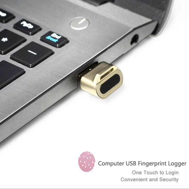 Компьютерный USB Регистратор отпечатков пальцев Полная поддержка Windows 10 и Hllo Логин