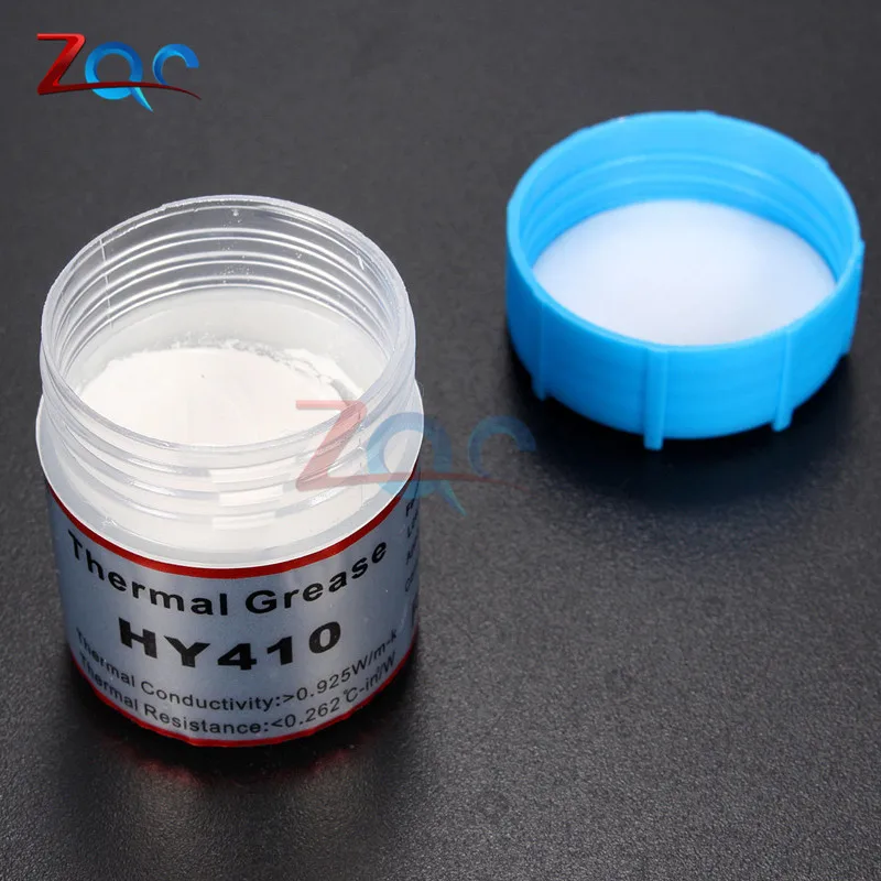 HY410 10g White Thermal Conductive Grease Silicone Paste for CPU GPU Cool | Инструменты