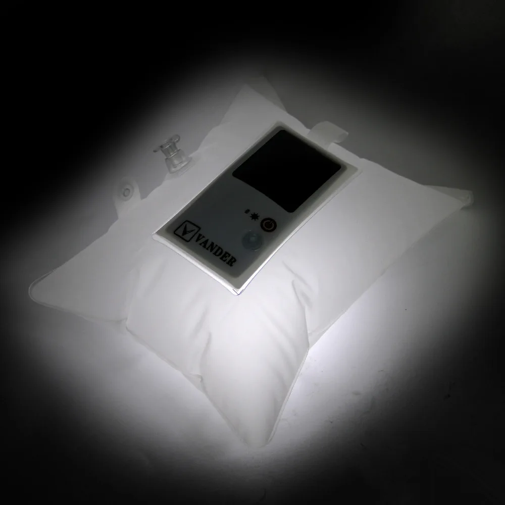 10x надувные Солнечный свет Солнечная Светодиодные лампы с ручкой для Пеший