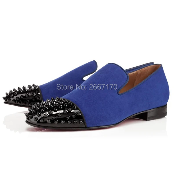 Брендовые черные синие замшевые кожаные лоферы LOSLANDIFEN мужские туфли без шнуровки