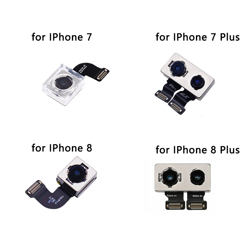 100% тест задней камеры для IPhone 6 6s 7 8 X XR XS MAX с флэш-модуль Senser Plus Замена запасной
