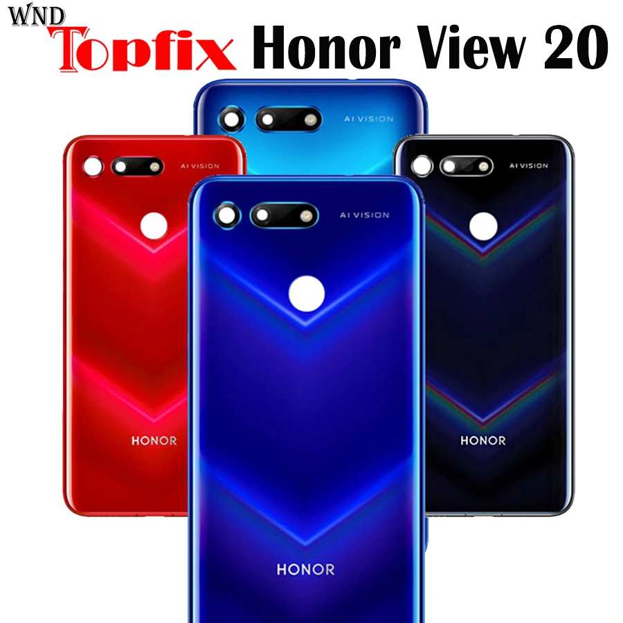 Новинка 6 4 "для Huawei Honor View 20 крышка батареи задняя корпуса для V20 батарея чехол