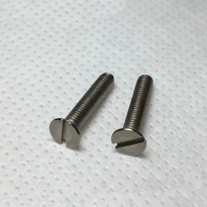 4pcs M1.4 Titanium screw Word of sinking head DIN963 Pure titaniumsGR2 3mm-6mm Length | Обустройство дома