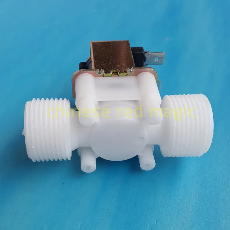 

No pressure 3/4" DN20 DC 12V Electric Solenoid Valve Normally Closed N/C Water Inlet Flow Switch 0 - 0.05Mpa For aquarium tank