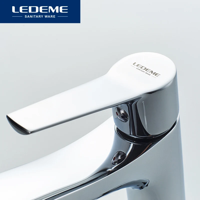 LEDEME смеситель для раковины хромированная отделка латунная раковина унитаза
