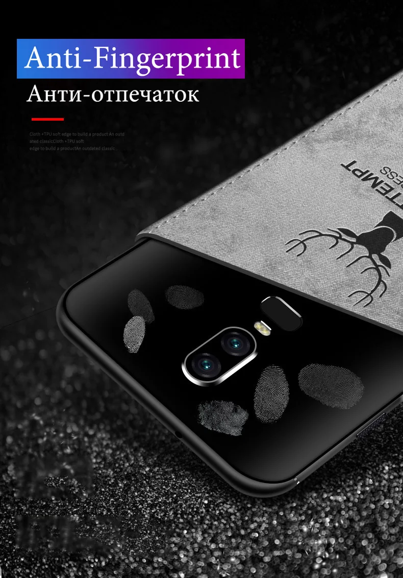 Кожаный чехол для телефона с рисунком оленя для Oneplus 7 Pro 6 6T 5 5T Силиконовая задняя крышка из ТПУ для Oneplus 7 7Pro чехол для Oneplus 6