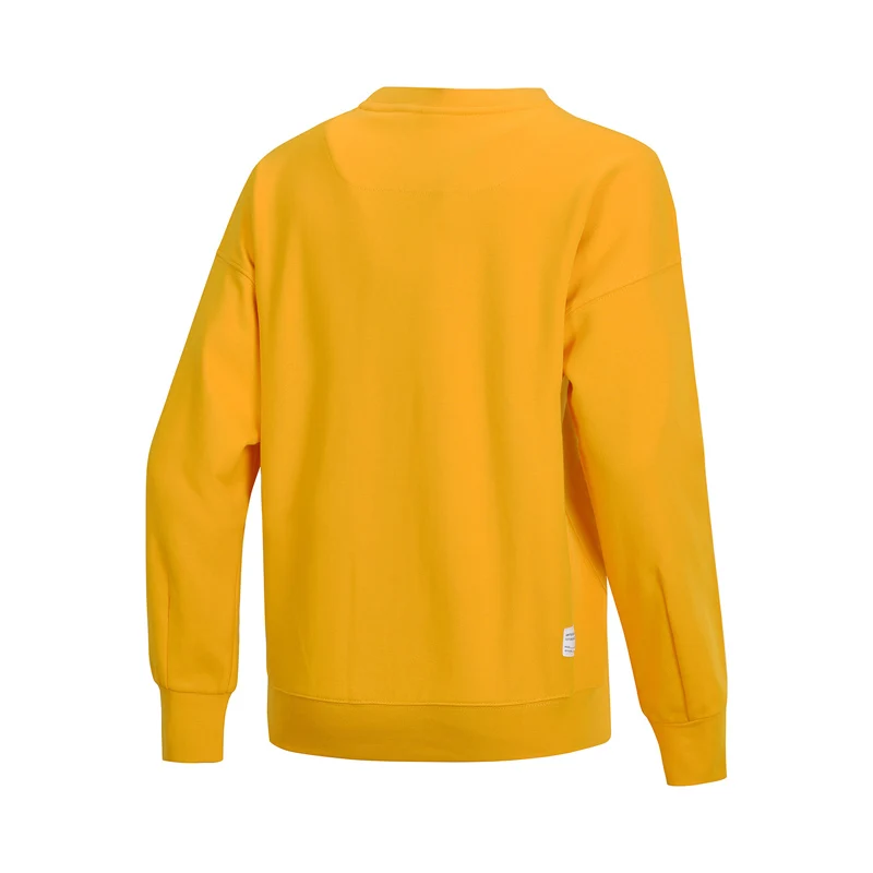 Женский свитер с подкладкой Li Ning спортивные свитера из 80% хлопка 16.5% полиэстера 3.5%