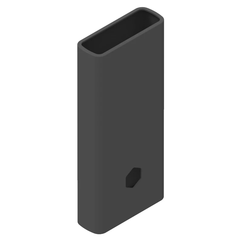 Мягкий резиновый силиконовый гелевый защитный чехол для Xiaomi Power Bank 2C 20000 мАч