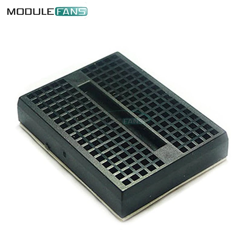 5PCS SYB-170 Mini Solderless Breadboard Prototype Experiment Test Protoboard 170 Tie-Points For Arduino Shield Black | Электронные