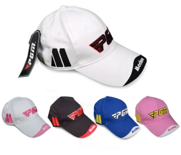 

Новая уличная шапка для гольфа PGM, Кепка для гольфа, хлопковая Солнцезащитная шапка унисекс, вышитая торговая марка, Кепка для гольфа, 5 цвето...