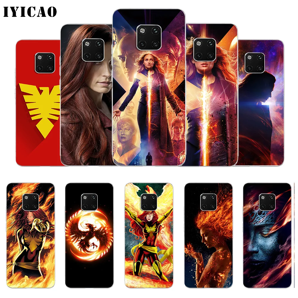 IYICAO X men Темный Феникс Фильм Мягкий силиконовый чехол для телефона Huawei Mate 10 20 Lite Pro