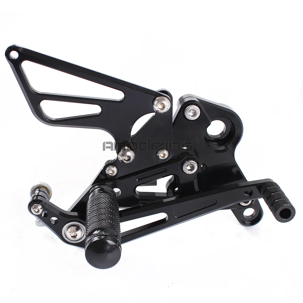 Полный CNC алюминиевый мотоцикл Регулируемый Rearsets задние наборы подножки для YAMAHA