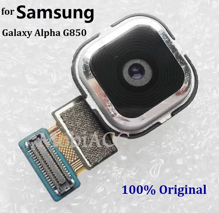 Оригинальный модуль для большой задней камеры Samsung Galaxy Alpha запасная часть G850|rear