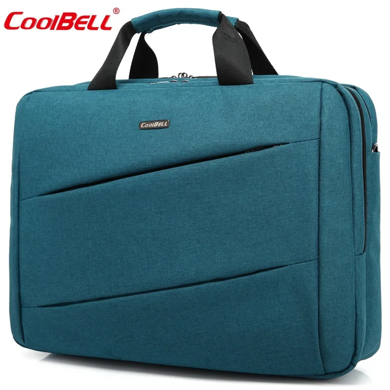 Coolbell Повседневная сумка для компьютера ударопрочный и водонепроницаемый 14 дюймов 15 дюймов сумка для ноутбука сумка на одно плечо сумка