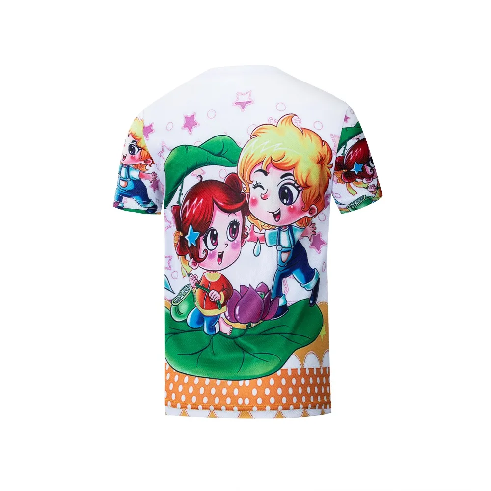 Новинка лета 2019 Детская футболка для велоспорта с коротким рукавом рубашка