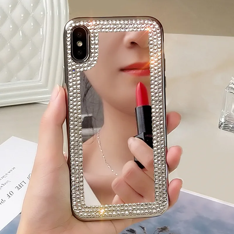 Зеркальный чехол для Huawei honor 9 10 lite p smart Y5 Y6 2019 plus 8x 8a mate iphone 7 8 X XR XS MAX 6s|Бамперы| |