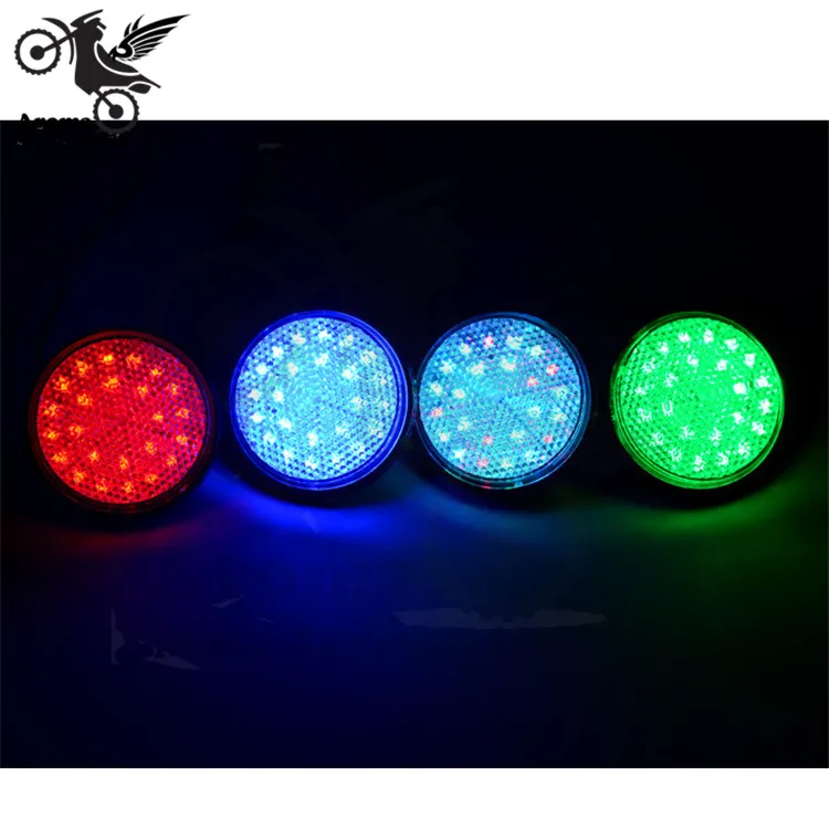 Круглый указатель поворота для мотоцикла rcycle боковой индикатор Кросса светодиод