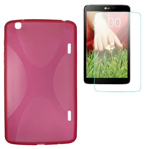 1x Защита экрана ультра тонкий силиконовый Противоскользящий X Line мягкая