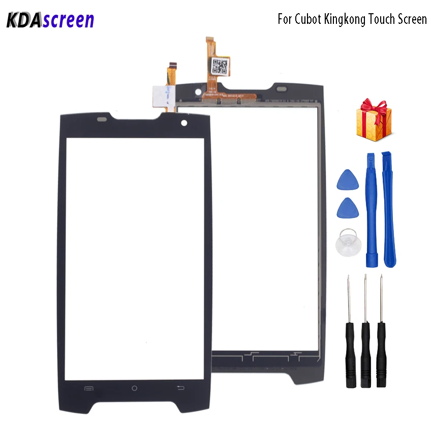 

Touch Screen For Cubot King Kong Touch Panel Glass Replacement For Cubot KingKong Touch Panel Free Tools