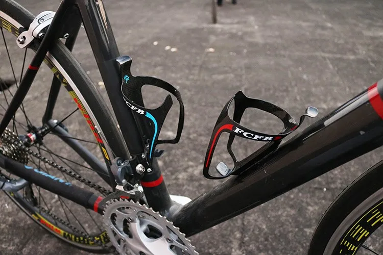 selle FCFB бутылки cagefull карбоновые бутылки клетки горный велосипед из углерода держатель бутылки легкие части 5 цветов