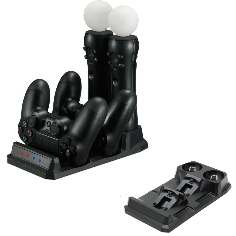Для Playstation 4 PS4 Slim Pro PS VR Move Motion Controller в 1 зарядное устройство Подставка для зарядки|ps