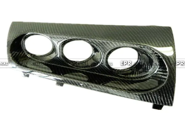 Для Mitsubishi Evolution EVO 10 углеродное волокно M7 Стиль тройной Gauge Pod держатель 60 мм RHD