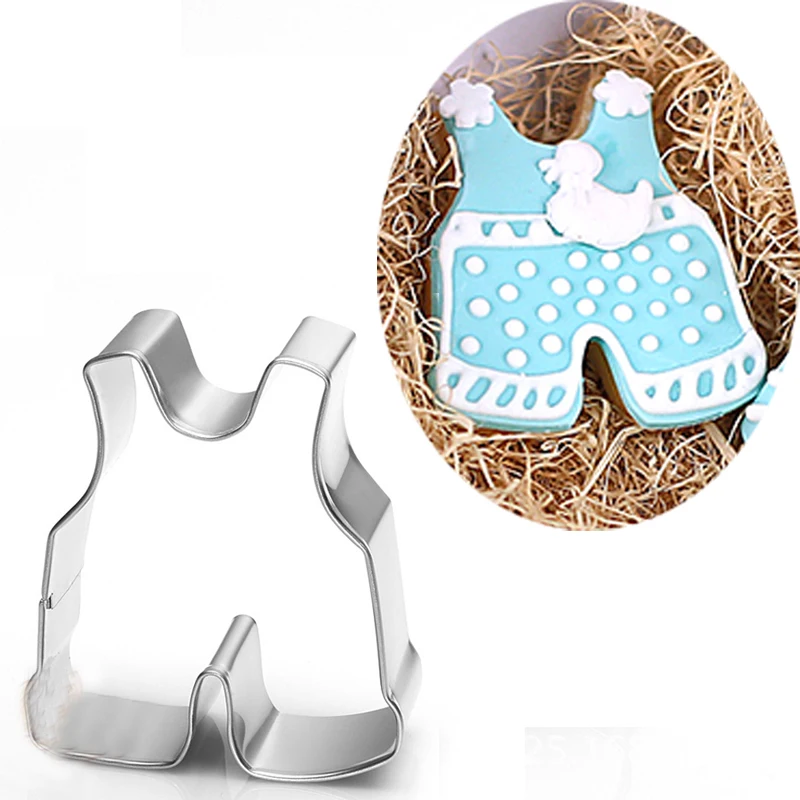 2 шт. Baby shower формочка для печенья одежда мальчика и девочки платье Вечерние patisserie