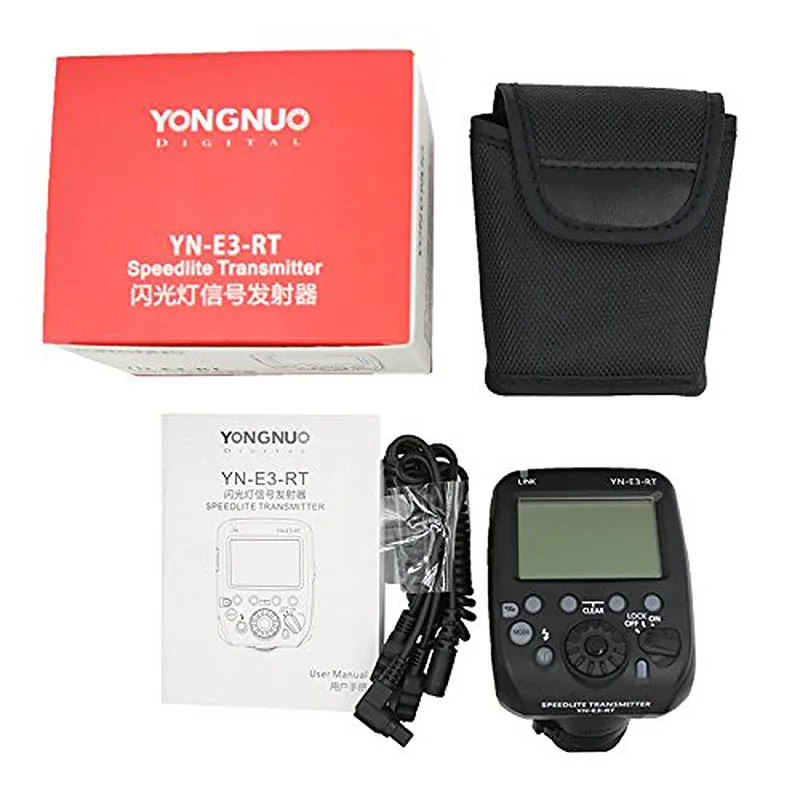 Беспроводной триггер Yongnuo беспроводной передатчик для вспышки Speedlite E3RT TTL Canon 600EX RT